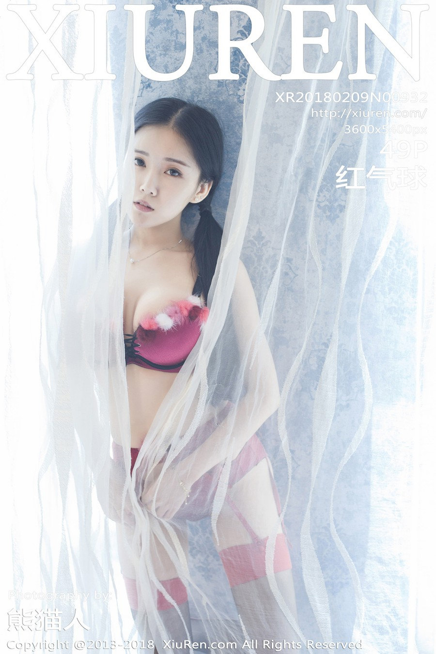 [XiuRen秀人网] 2018.02.09 No.0932 红气球