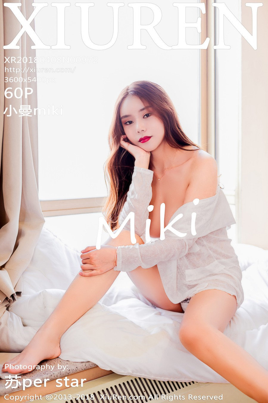 [XiuRen秀人网] 2018.04.08 No.0972 小曼miki