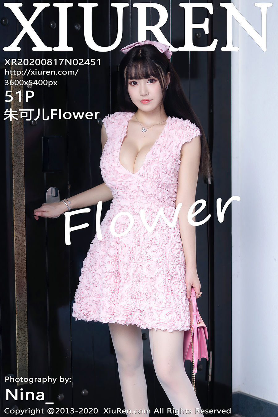 [XIUREN秀人网] 2020.08.17 No.2451 朱可儿Flower