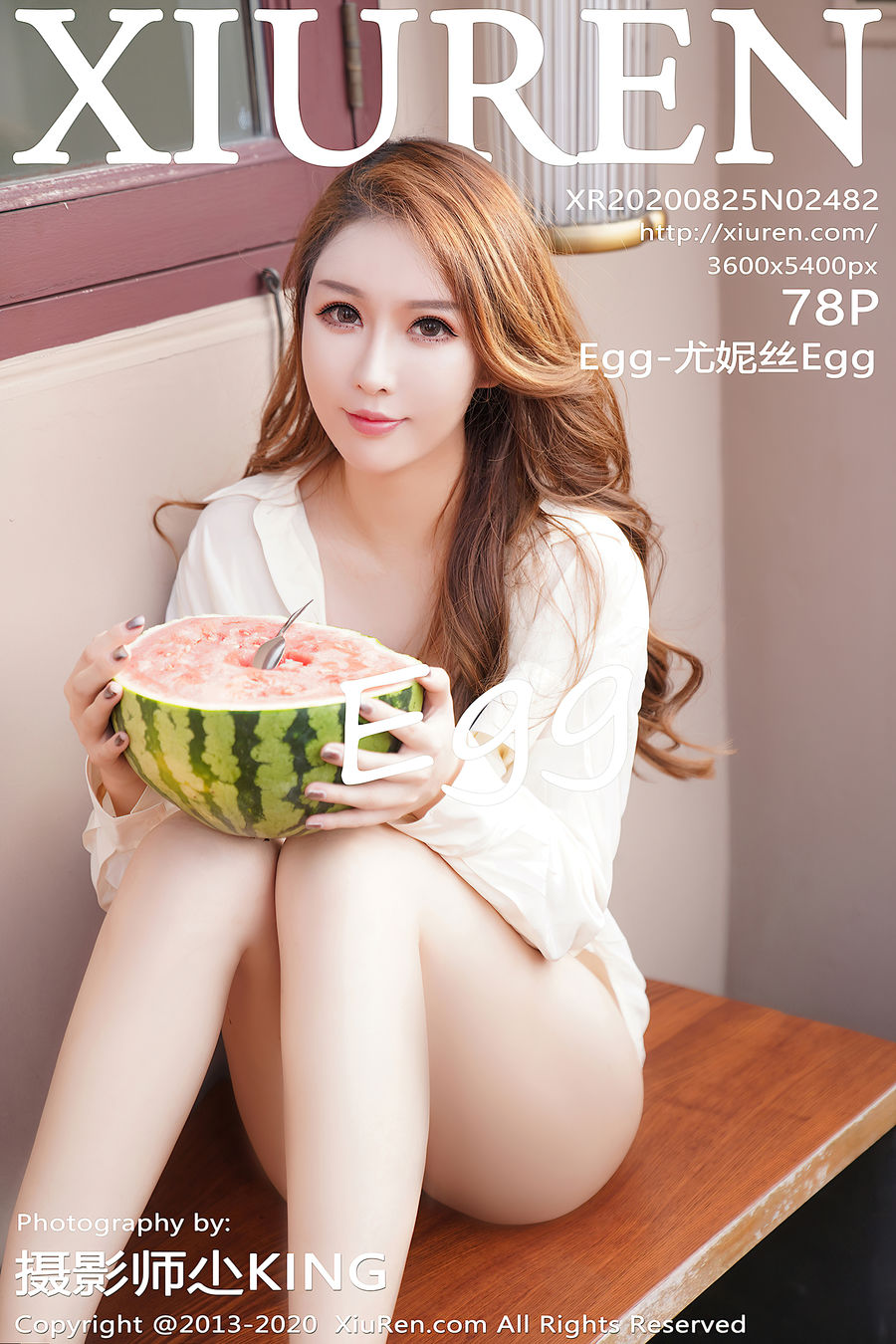 [XIUREN秀人网] 2020.08.25 No.2482 EGG-尤妮丝EGG