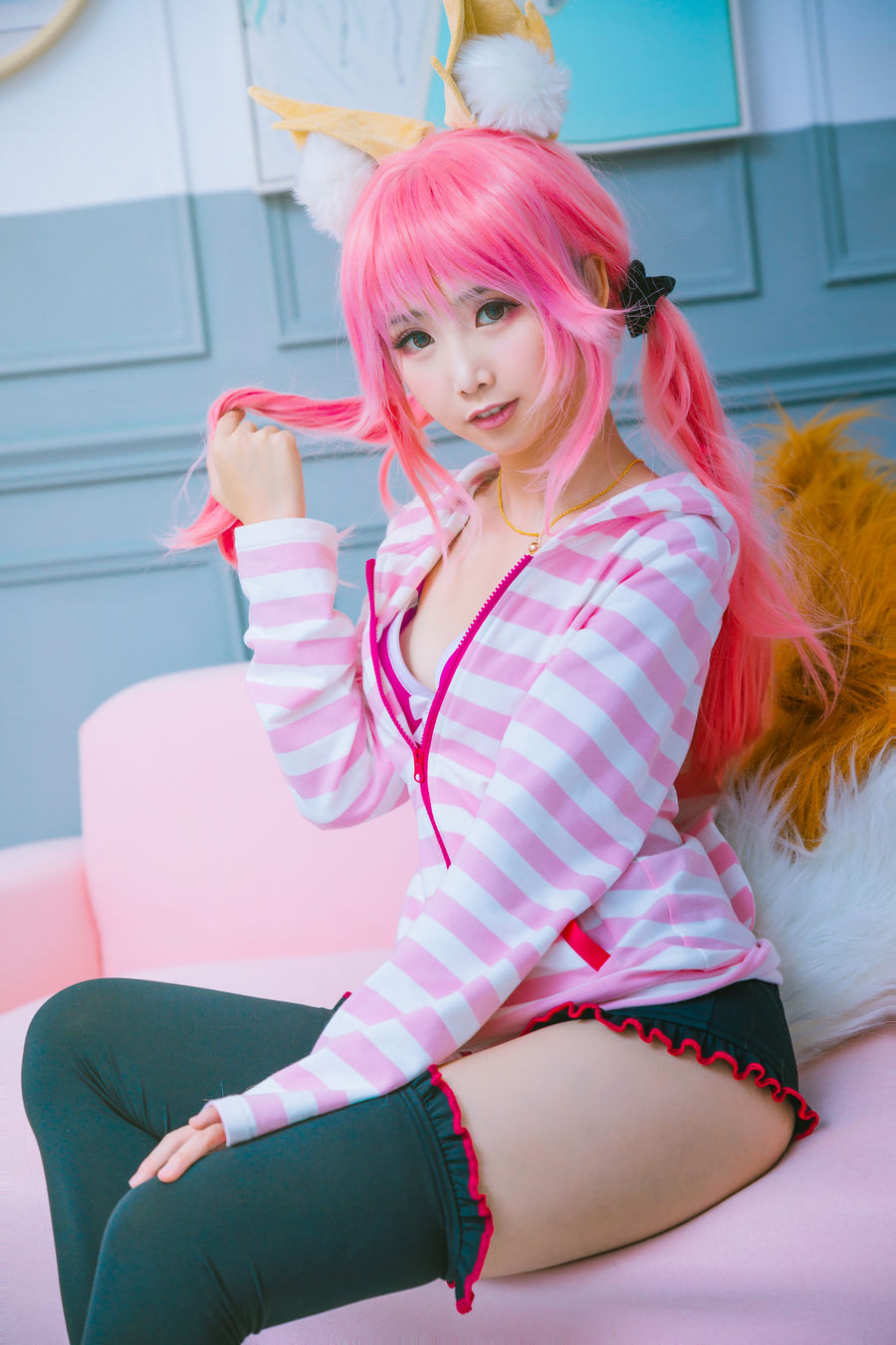 [面饼仙儿] 人气Coser 玉藻前日常
