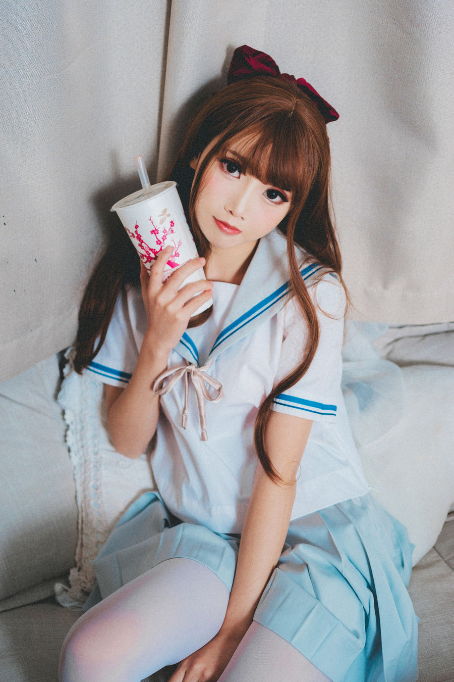 [面饼仙儿] 人气Coser JK秀