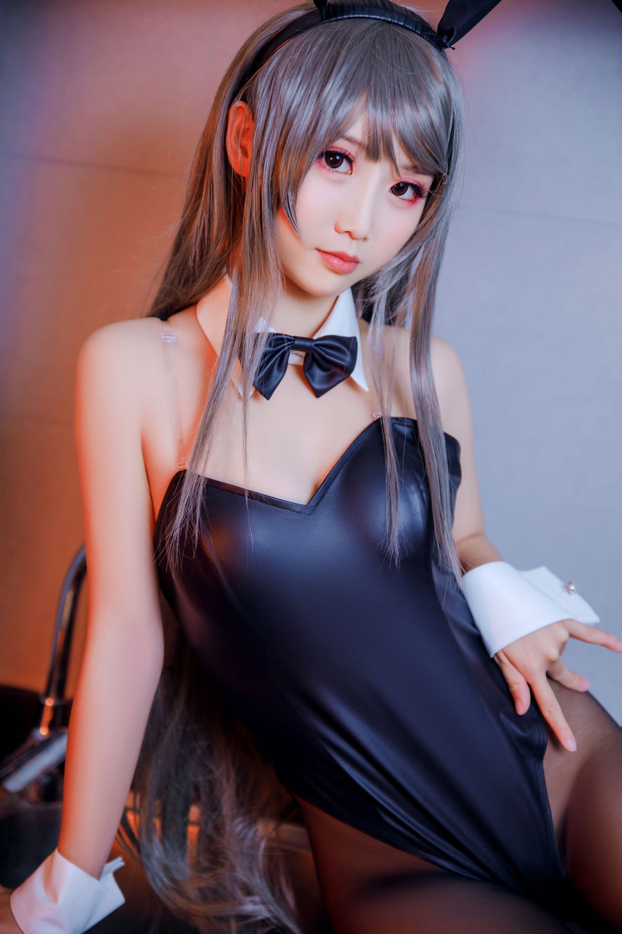 [面饼仙儿] 人气Coser 樱岛麻衣兔女郎