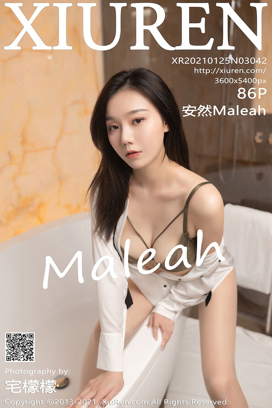 [XIUREN秀人网] 2021.01.25 No.3042 安然Maleah