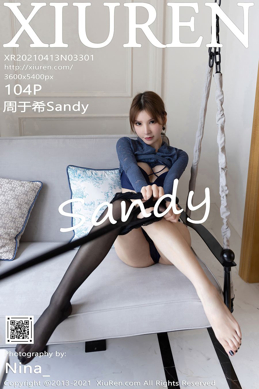 [XIUREN秀人网] 2021.04.13 No.3301 周于希Sandy
