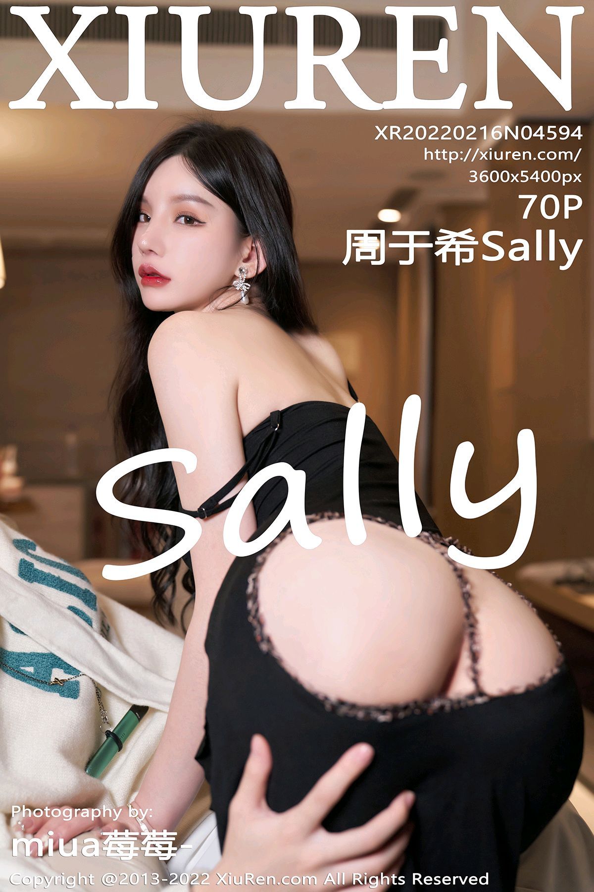 [XIUREN秀人网] 2022.02.16 No.4594 周于希Sally