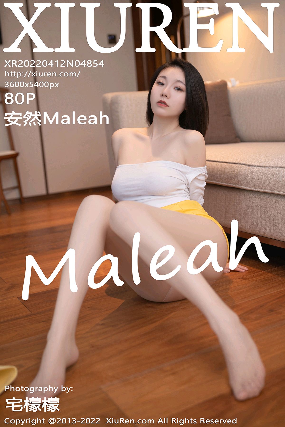[XIUREN秀人网] 2022.04.12 No.4854 安然anran