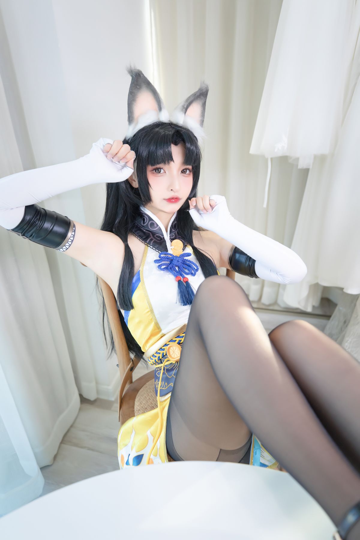 神楽坂真冬 黑丝胡桃