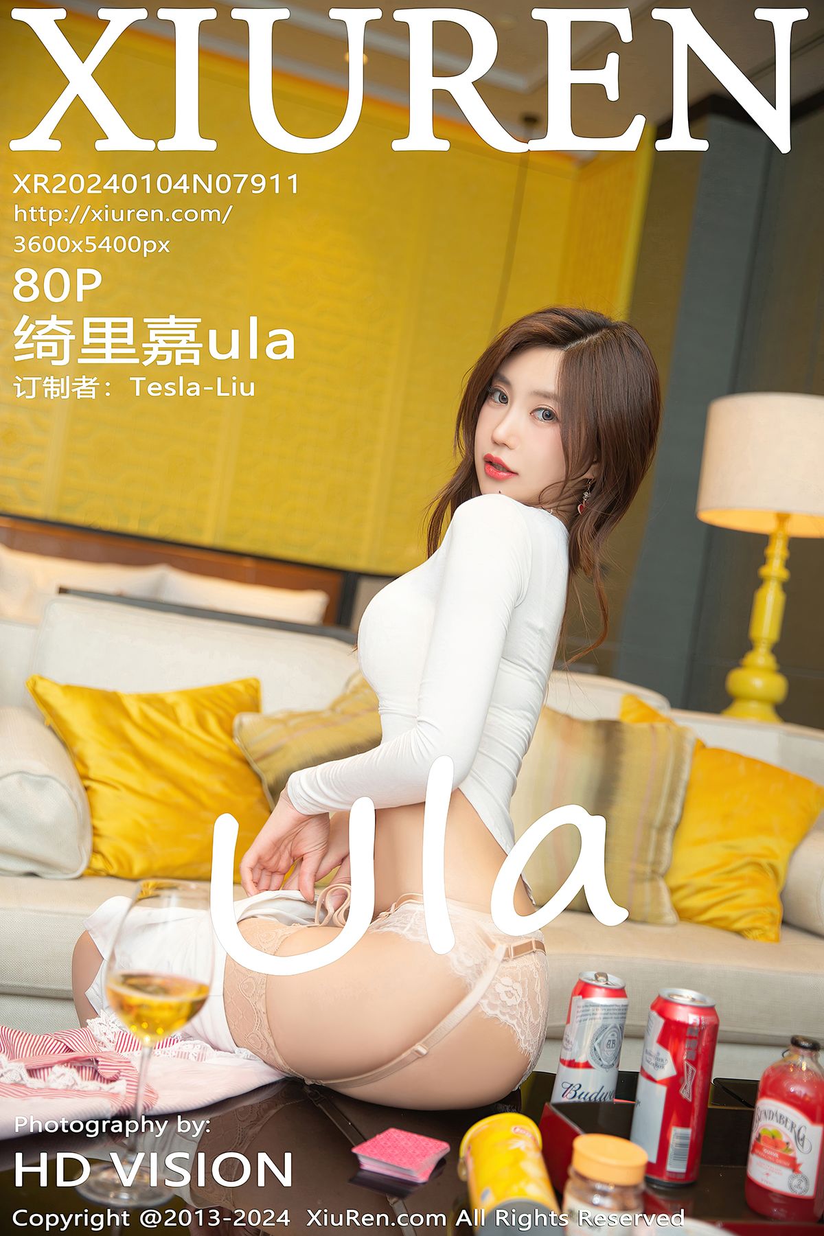 [XIUREN秀人网] 2024.01.04 No.7911 绮里嘉ula