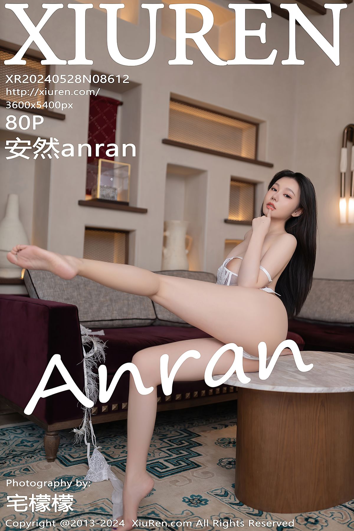 [XIUREN秀人网] 2024.05.28 No.8612 安然anran