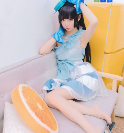 [面饼仙儿] 人气Coser 黑猫打歌服