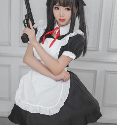 [面饼仙儿] 人气Coser 左轮女仆