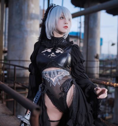 [水淼Aqua] 人气Coser 黑白2B