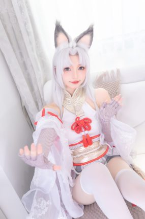 神楽坂真冬 白丝胡桃